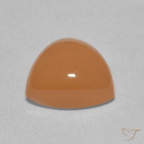 1.90克拉天然月长石，胖三角形，半透明