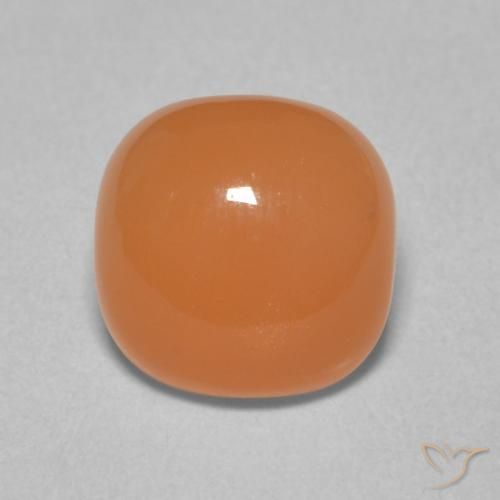 2.00ct 天然 浅红橙色 月长石, 软垫, 半透明