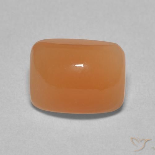 2.46ct 天然 桃橙色 月长石, 软垫, 半透明