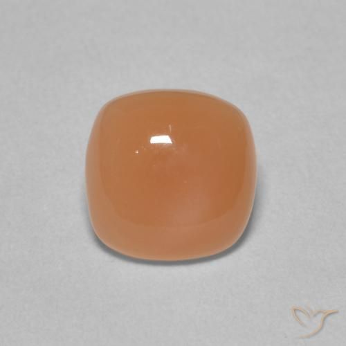 1.65ct 天然 浅橙色 月长石, 软垫, 半透明