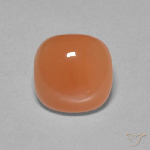 2.10克拉天然月长石，软垫，半透明