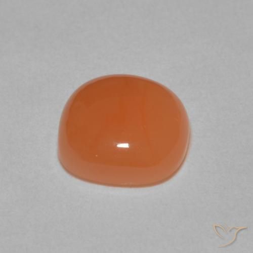 2.10克拉天然月长石，软垫，半透明
