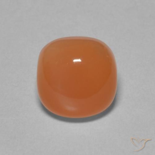 2.37ct 天然 中橙 月长石, 软垫, 半透明