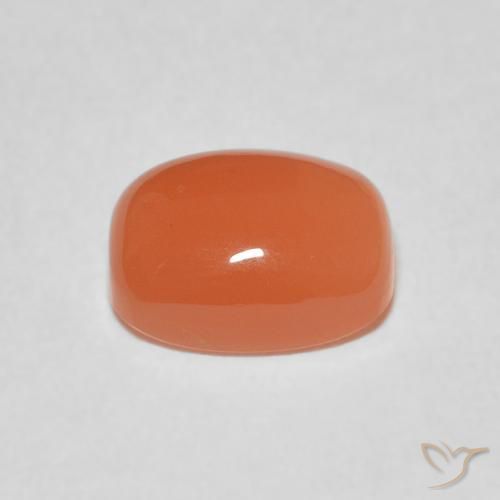 2.11克拉天然月长石，软垫，半透明
