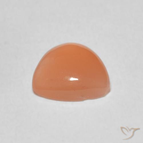 1.35克拉天然月长石，胖三角形，半透明