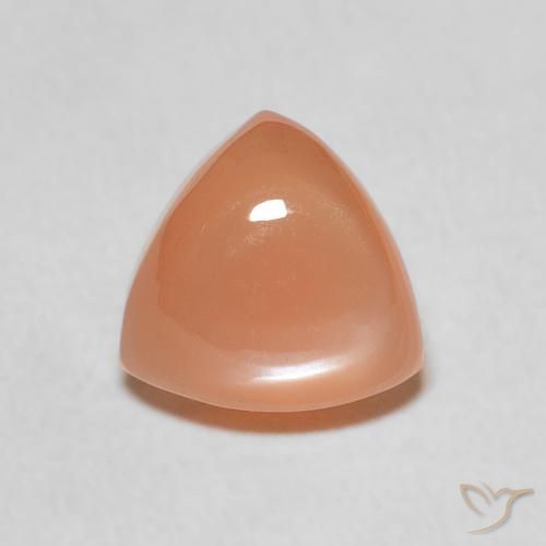1.98ct 天然 中橙 月长石, 胖三角形, 半透明