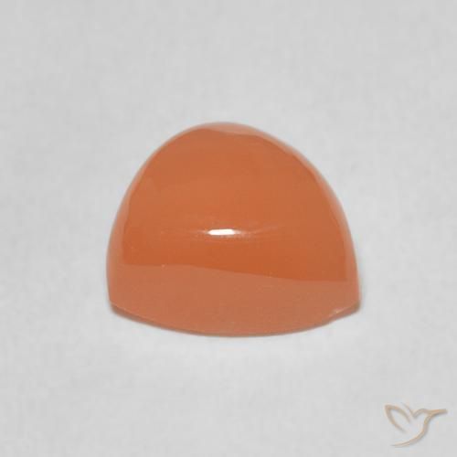 1.98克拉天然月长石，胖三角形，半透明