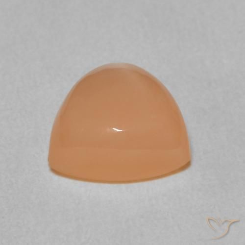 1.97克拉天然月长石，胖三角形，半透明
