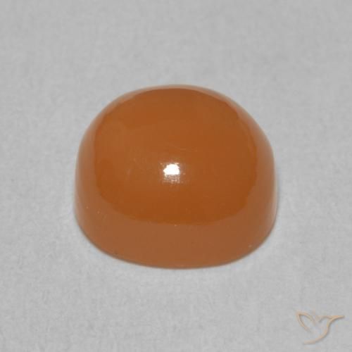 2.46克拉天然月长石，软垫，半透明