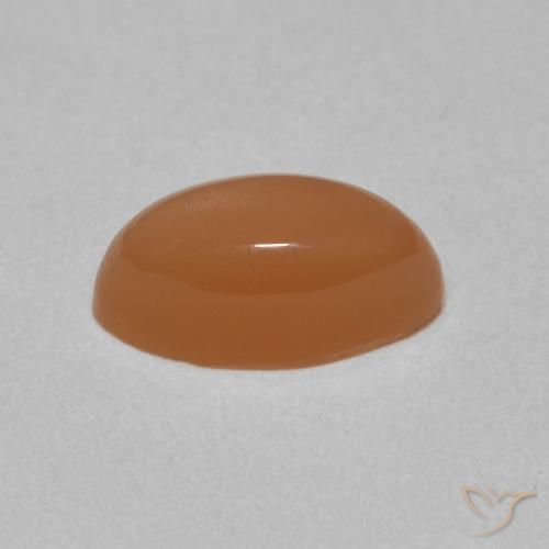 1.72克拉天然月长石，榄尖形，半透明