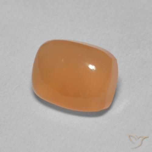 2.36克拉天然月长石，软垫，半透明