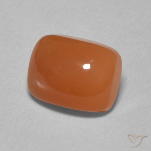 2.69克拉天然月长石，软垫，半透明