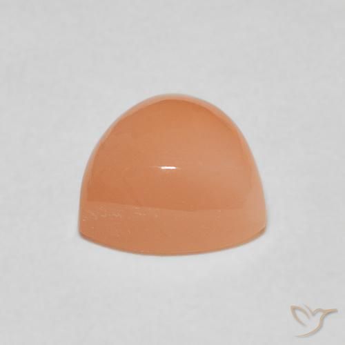 2.21克拉天然月长石，胖三角形，半透明