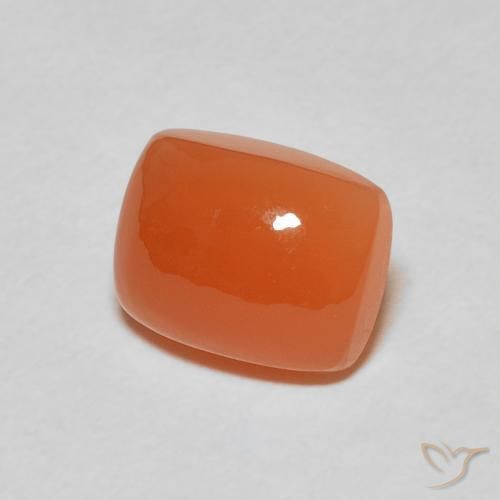 2.78克拉天然月长石，软垫，半透明