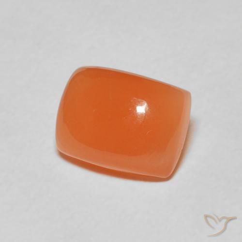 2.44克拉天然月长石，软垫，半透明