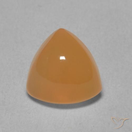 1.82克拉天然月长石，胖三角形，半透明