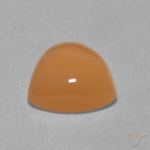 1.82克拉天然月长石，胖三角形，半透明