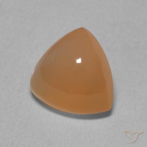 1.81克拉天然月长石，胖三角形，半透明