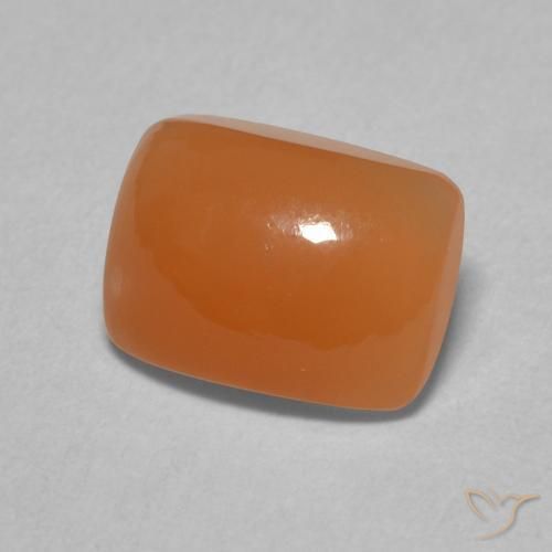 2.14克拉天然月长石，软垫，半透明