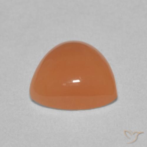 1.54克拉天然月长石，胖三角形，半透明