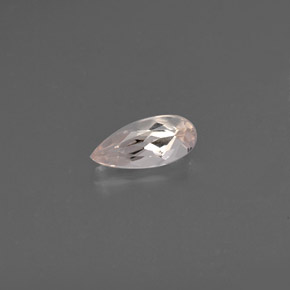 0.76克拉天然粉色摩根石，梨形，9.2×4.2毫米，VVS