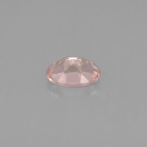 0.73克拉天然粉色摩根石，椭圆形切割，7×5毫米，VVS-VS