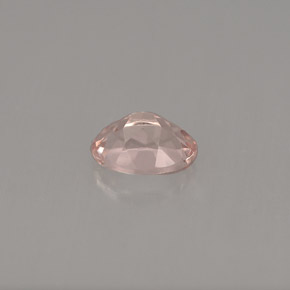 0.76克拉天然粉色摩根石，椭圆形切割，6.9×5毫米，VVS-VS