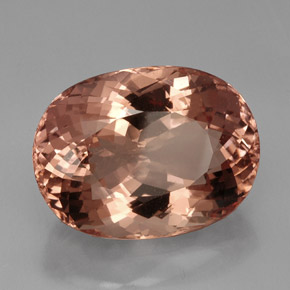 40.85克拉天然粉色摩根石，椭圆形切割，25.6×19.1毫米，VVS