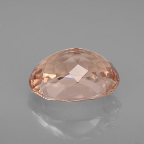 3.28克拉天然粉色摩根石，椭圆形切割，10.8×8.3毫米，VVS-VS