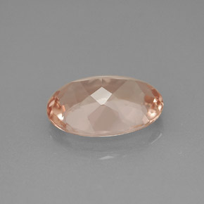 3.16克拉天然粉色摩根石，椭圆形切割，11.9×8.3毫米，VVS
