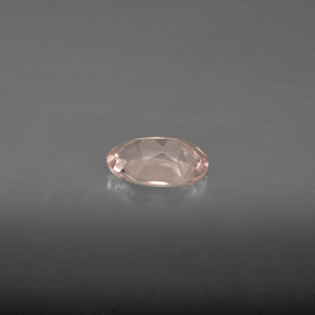 0.60克拉天然粉色摩根石，椭圆形切割，7.1×5毫米，VVS-VS