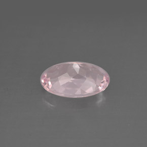 1.27克拉天然粉色摩根石，椭圆形切割，8.8×5.8毫米，VS