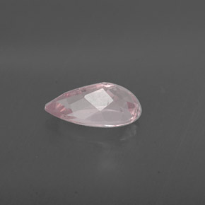 1.25克拉天然粉色摩根石，梨形，9.7×5.6毫米，VVS-VS