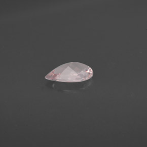1.11克拉天然粉色摩根石，梨形，9.6×5.9毫米，VVS