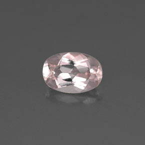 0.46克拉天然粉色摩根石，椭圆形切割，6.2×4.2毫米，VVS
