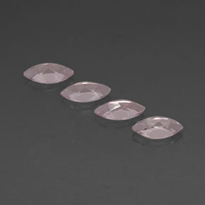 2.13天然粉色摩根石，马眼形，8.1×4.1毫米，VVS