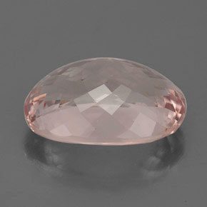 4.46克拉天然粉色摩根石，椭圆形切割，12.5×9.1毫米，IF