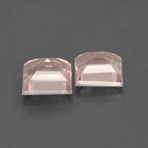 克拉天然铯绿柱石，正方形，VS