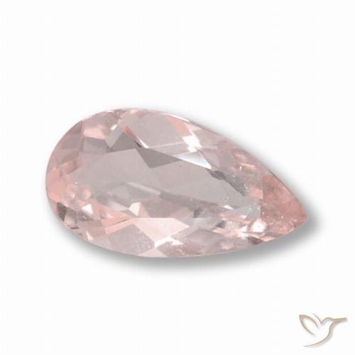 1.03ct 天然 中粉红色 铯绿柱石, 梨形, VS
