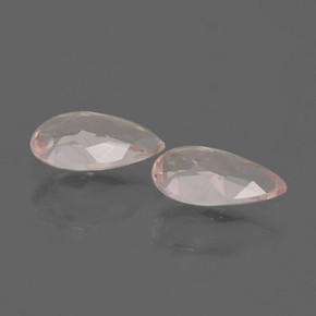 0.95天然粉色摩根石，梨形，7.3×4.2毫米，VVS