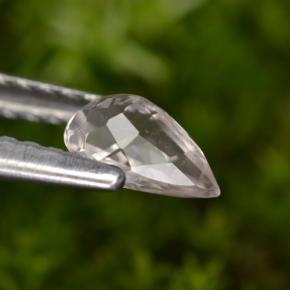 0.43克拉天然铯绿柱石，梨形，VVS