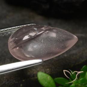 3.48克拉天然铯绿柱石，梨形，透明