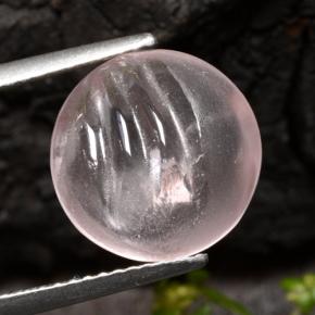 5.65克拉天然摩根石，圆形切割，透明