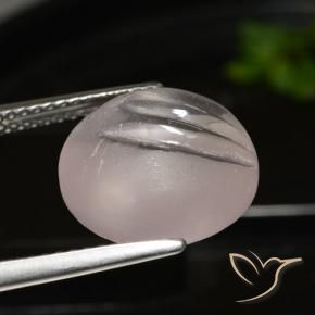 6.30克拉天然铯绿柱石，圆形的，透明