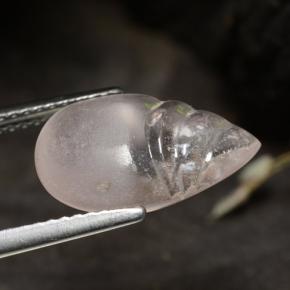 3.60克拉天然铯绿柱石，梨形，透明