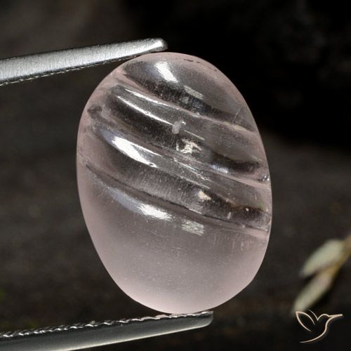 4.17ct 天然 无色 铯绿柱石, 椭圆形, 透明