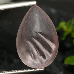 3.25克拉天然粉色摩根石，梨形，12.6×8.4毫米，透明