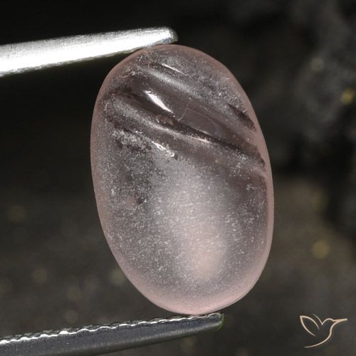 2.42ct 天然 珊瑚粉色 铯绿柱石, 椭圆形, 透明