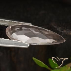 0.85克拉天然铯绿柱石，梨形，VVS-VS