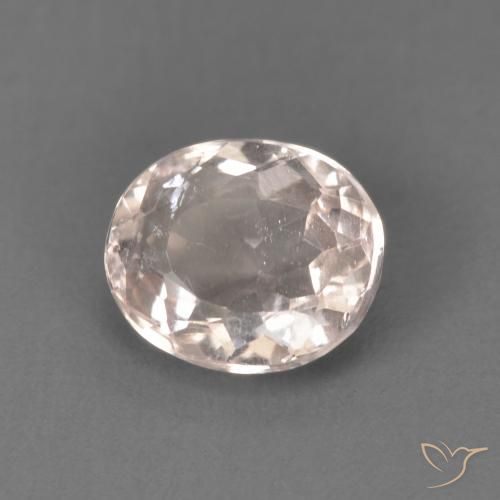 0.92ct 天然 火烈鸟粉色 铯绿柱石, 椭圆形, VS